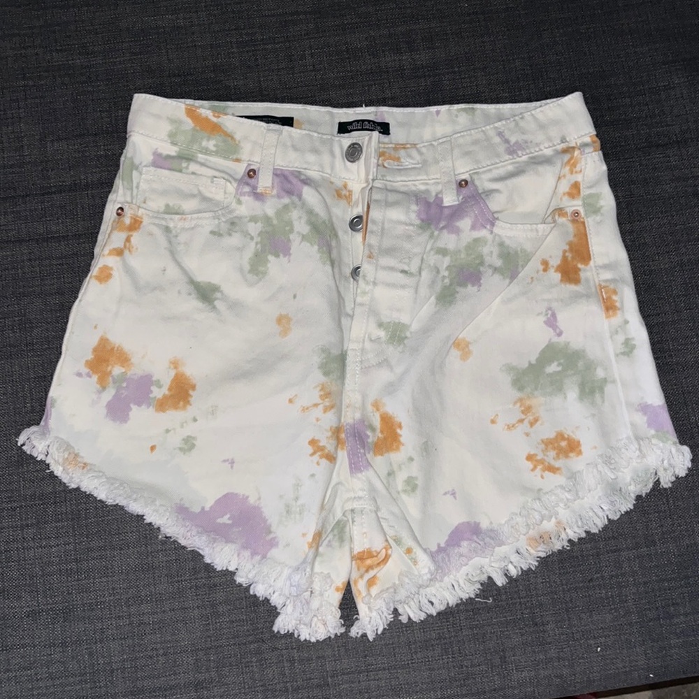 Wild Fable Tie-Dye High Waisted Shorts